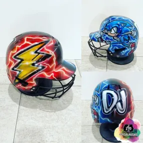 Airbrush Sonic Design (Full Helmet)