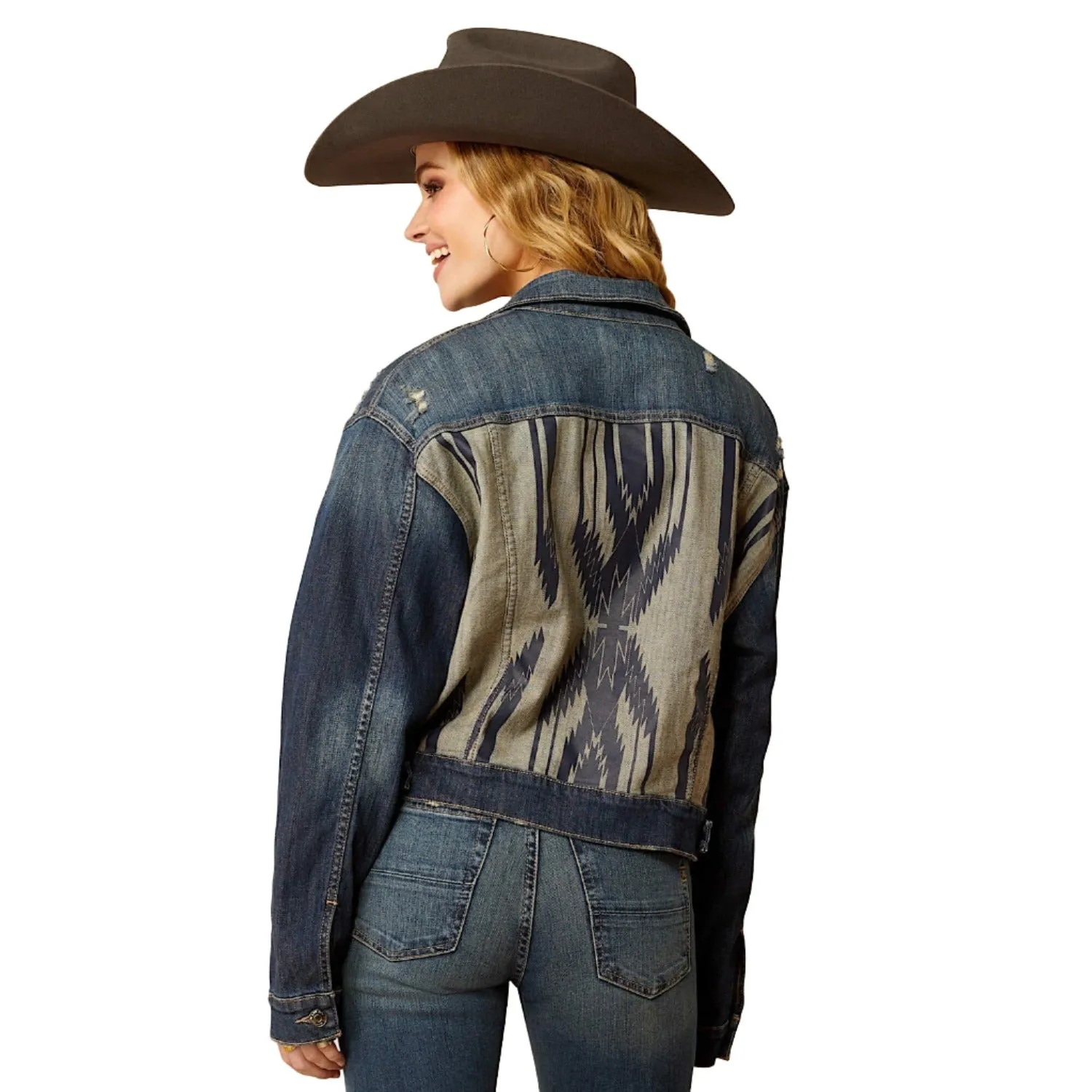 Ariat Womens Chimayo Denim Jacket Burbank