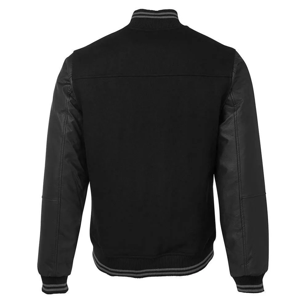 Art Leather Baseball Jacket