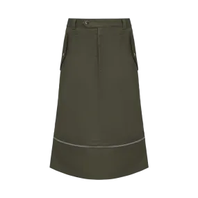 Aviator Zipper Skirt