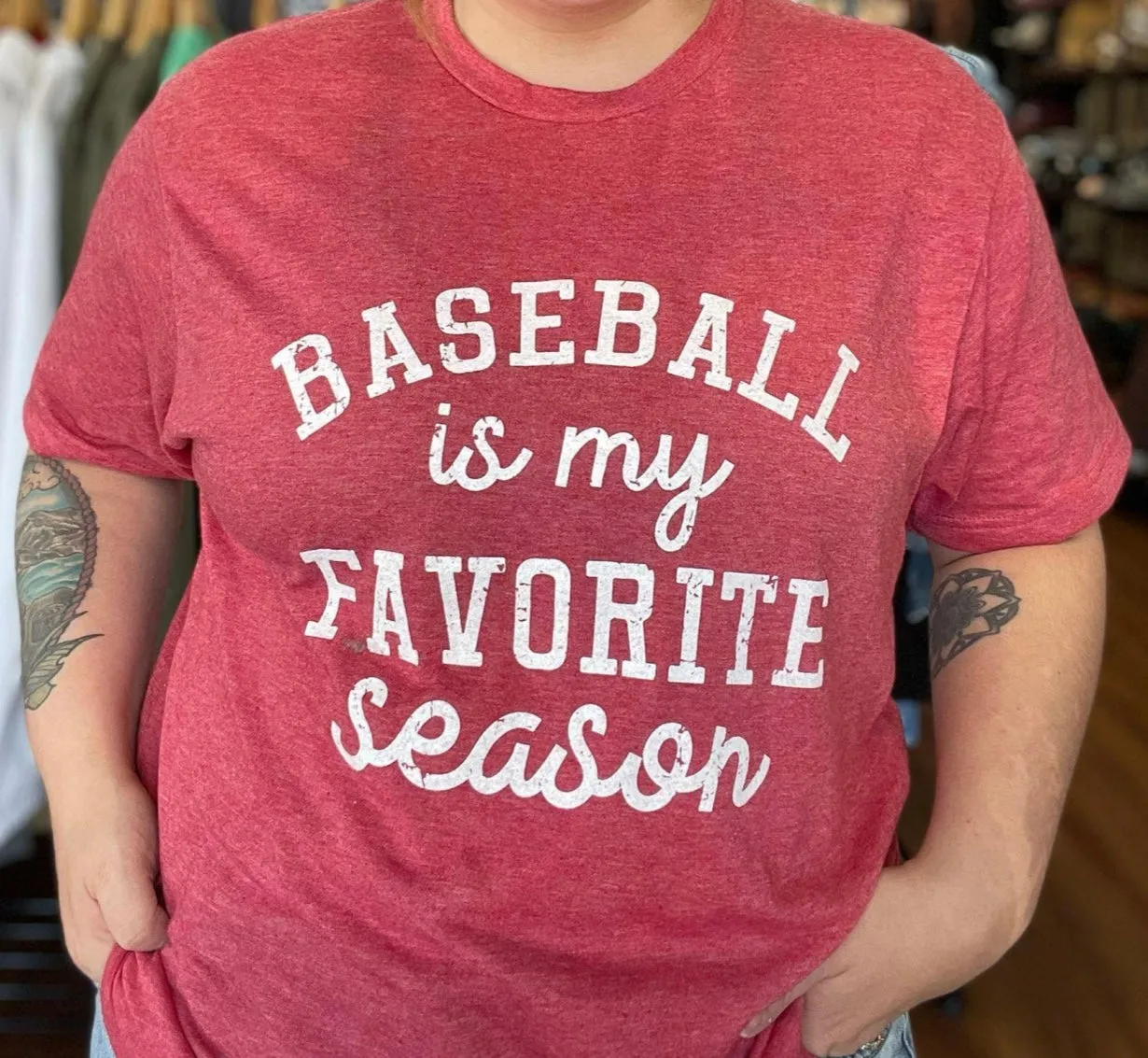 Baseball Is My Favorite Season Sweatshirt