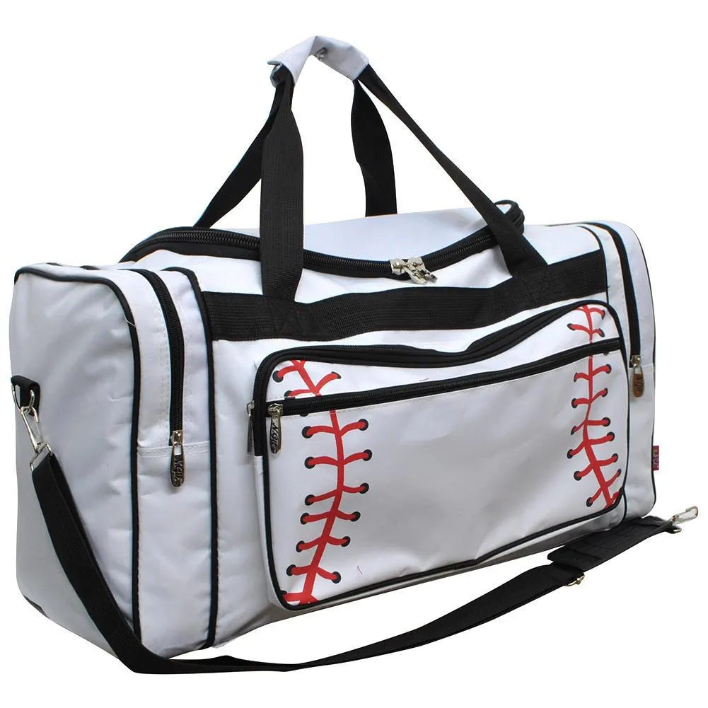 Baseball White NGIL Canvas 23 Duffle Bag