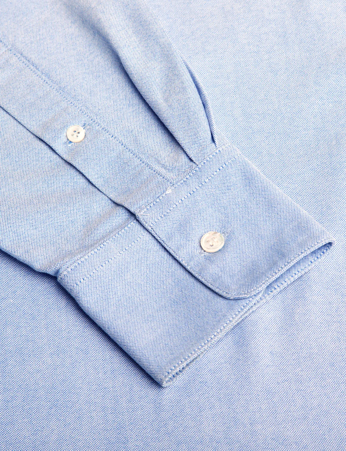 Blue Oxford Button Down Shirt