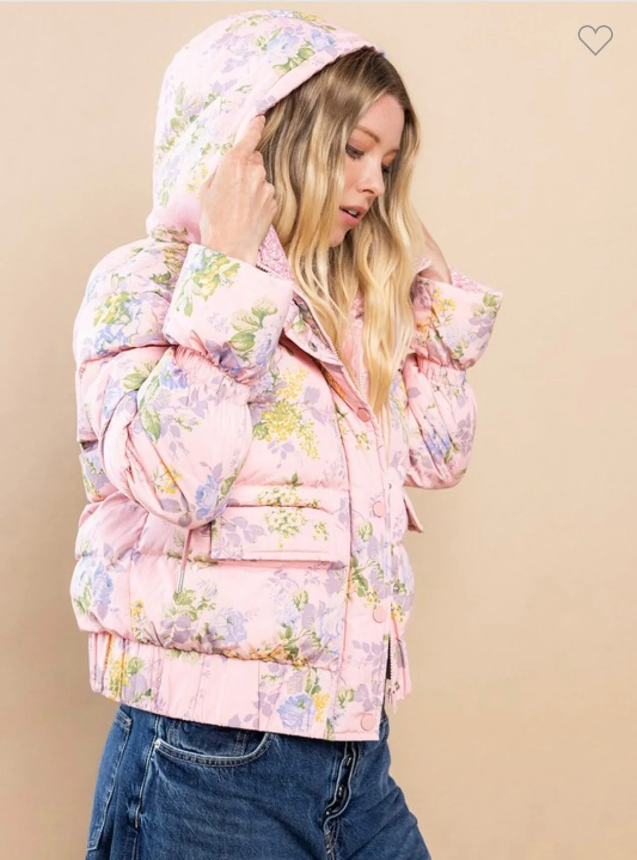 Bouquet Puffer Jacket