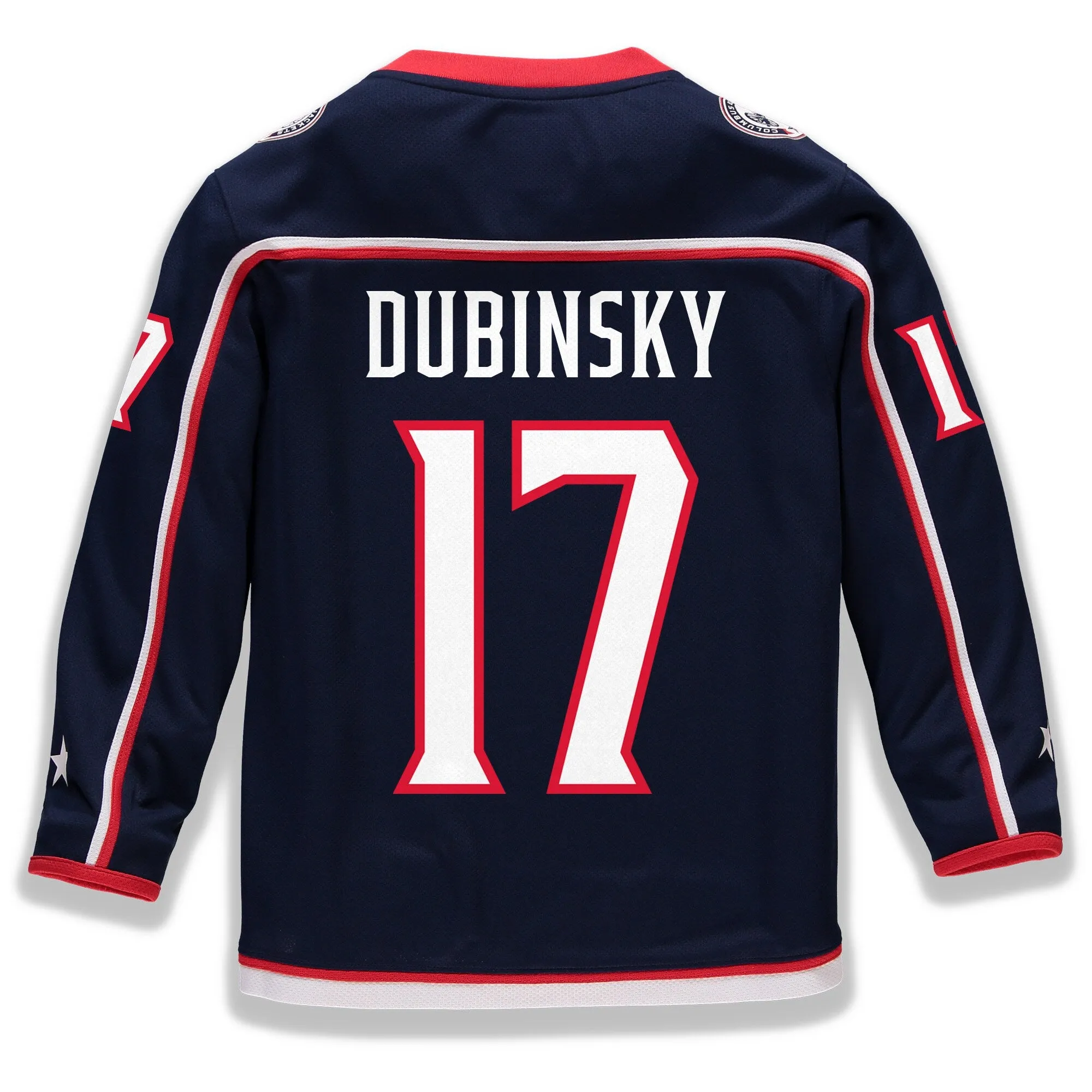 Brandon Dubinsky Columbus Blue Jackets Fanatics Branded Youth Home Replica Player Jersey - Navy