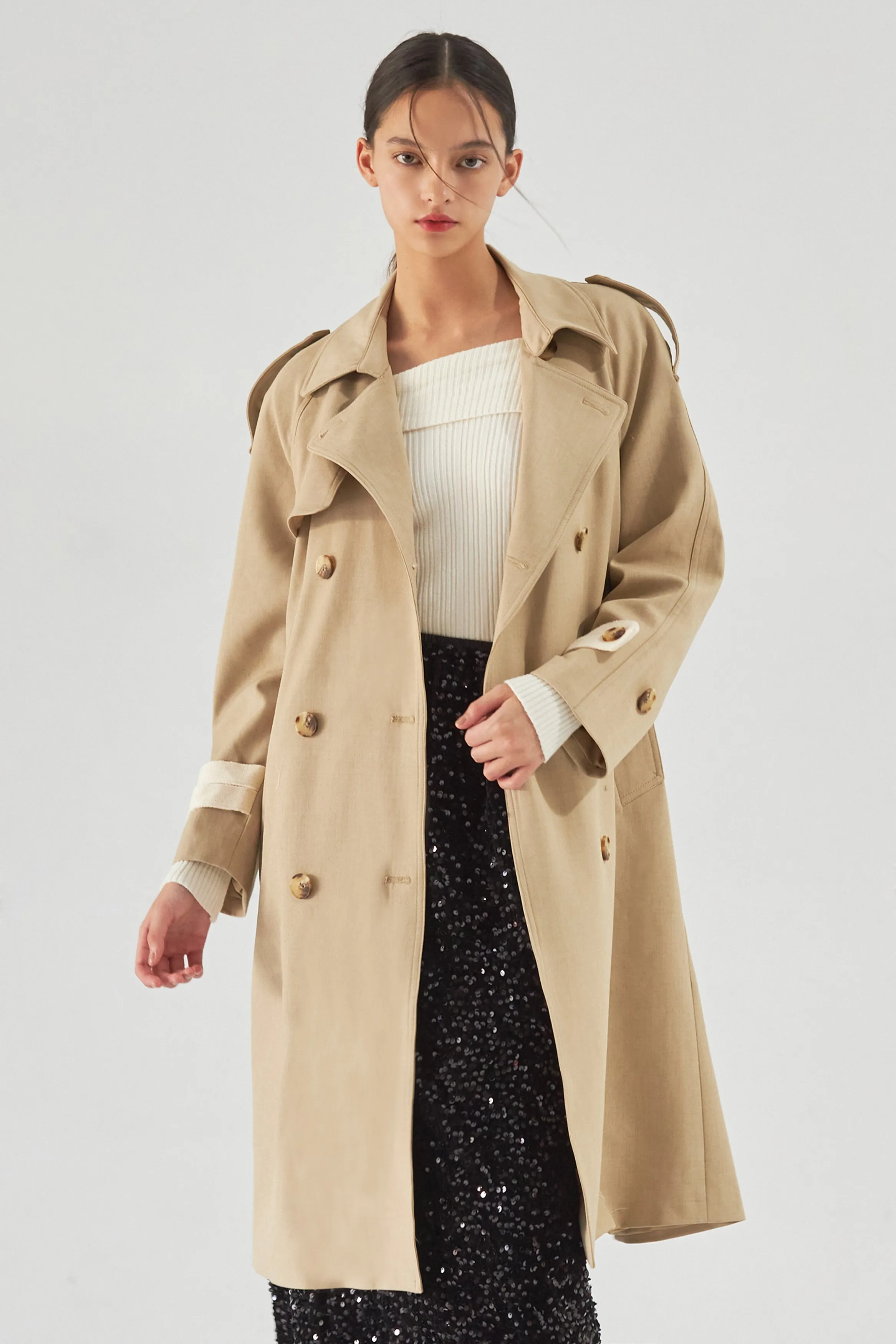 British council trench coat