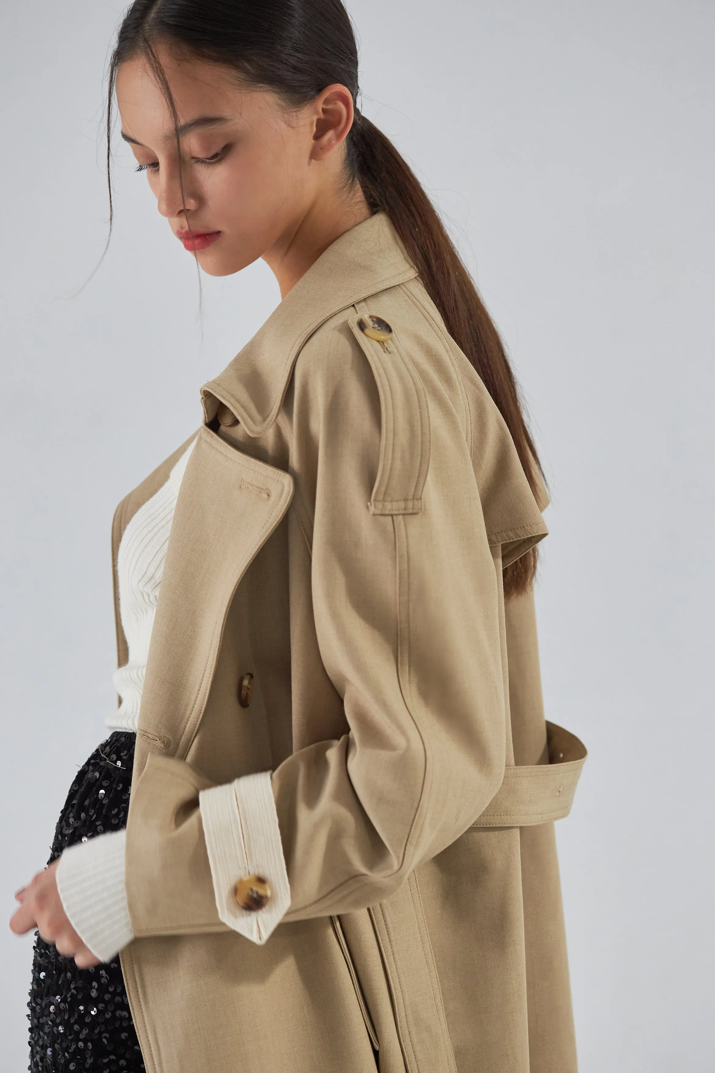 British council trench coat