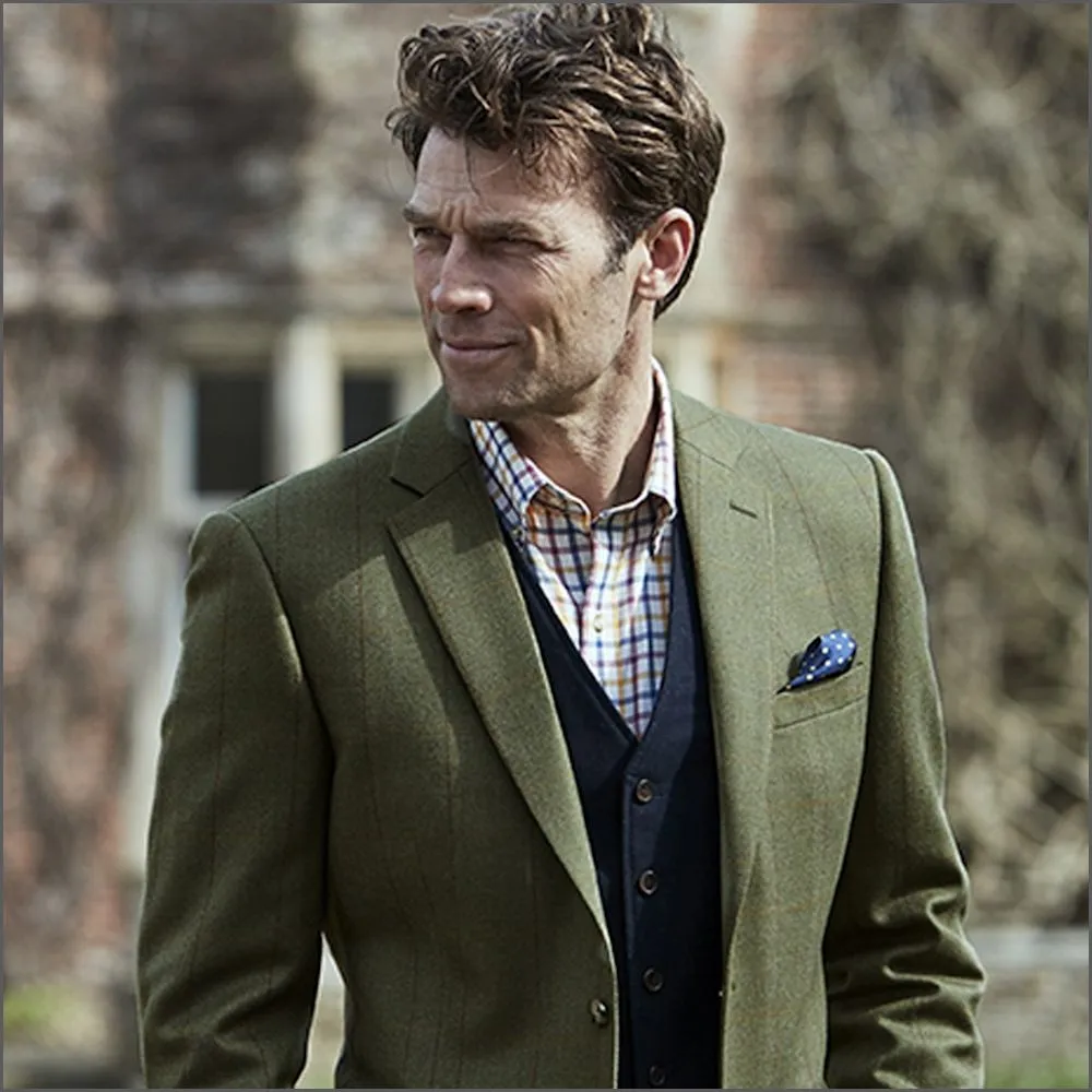 Brook Taverner Helsinki Pure New Wool Tweed Jacket<><>