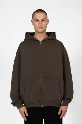 DARK OLIVE FRONTZIP