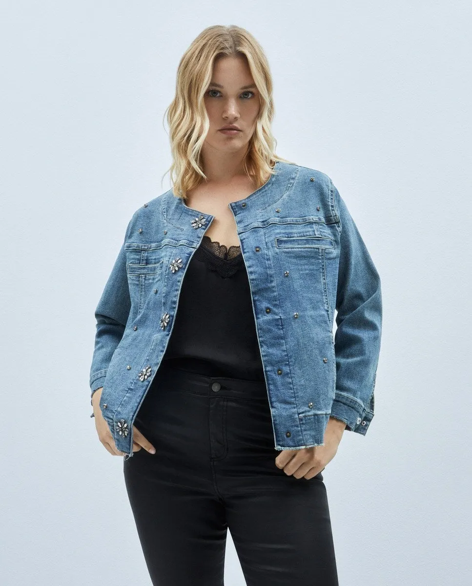 Denim Jewel Jacket