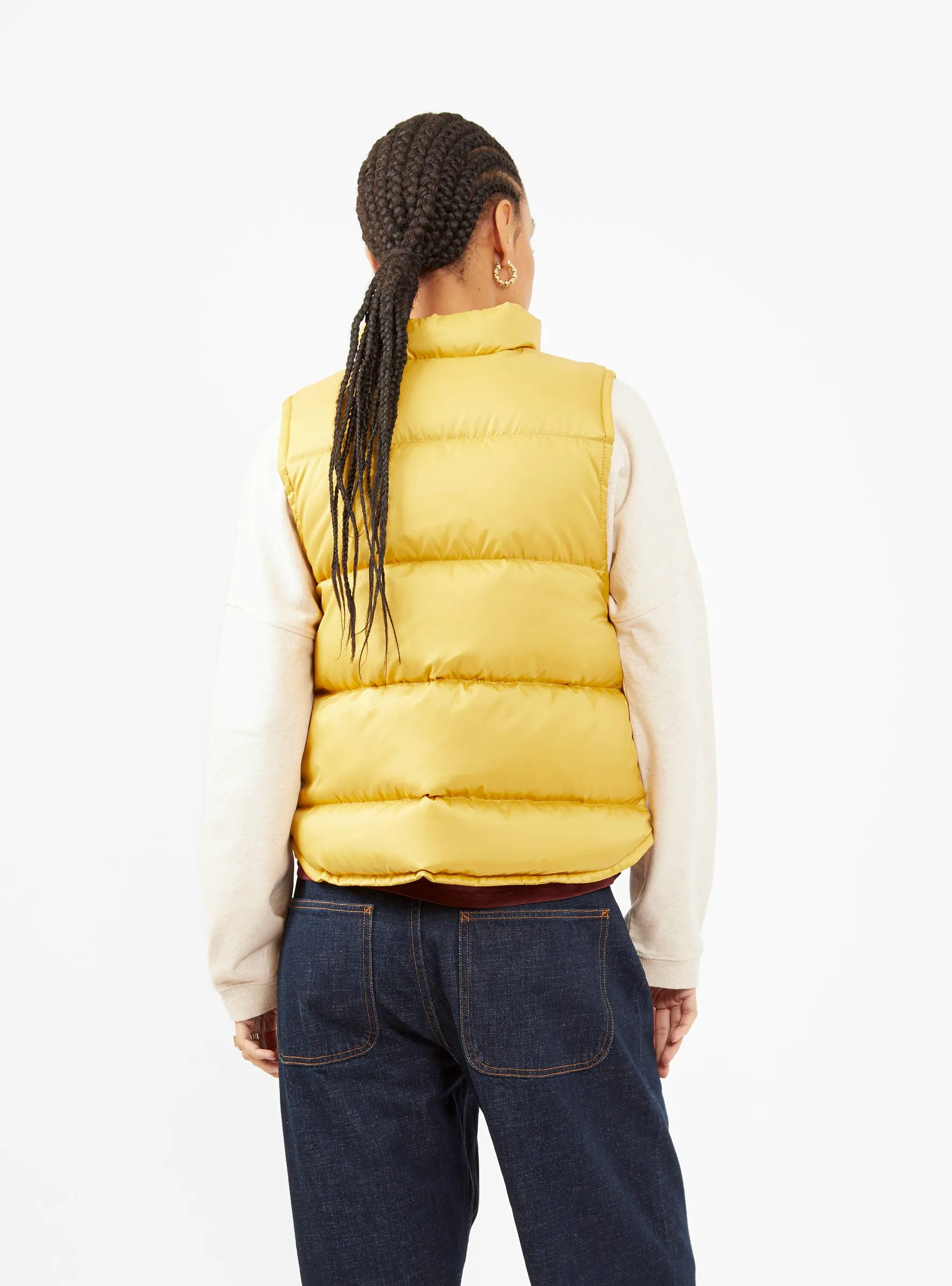 Down Vest Yellow