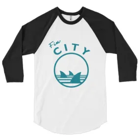 Fin City - 3/4 sleeve raglan shirt