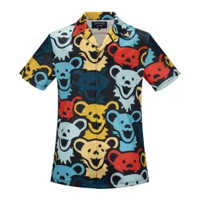 Grateful Dead | Mesh Button Down | Big Bears All Over