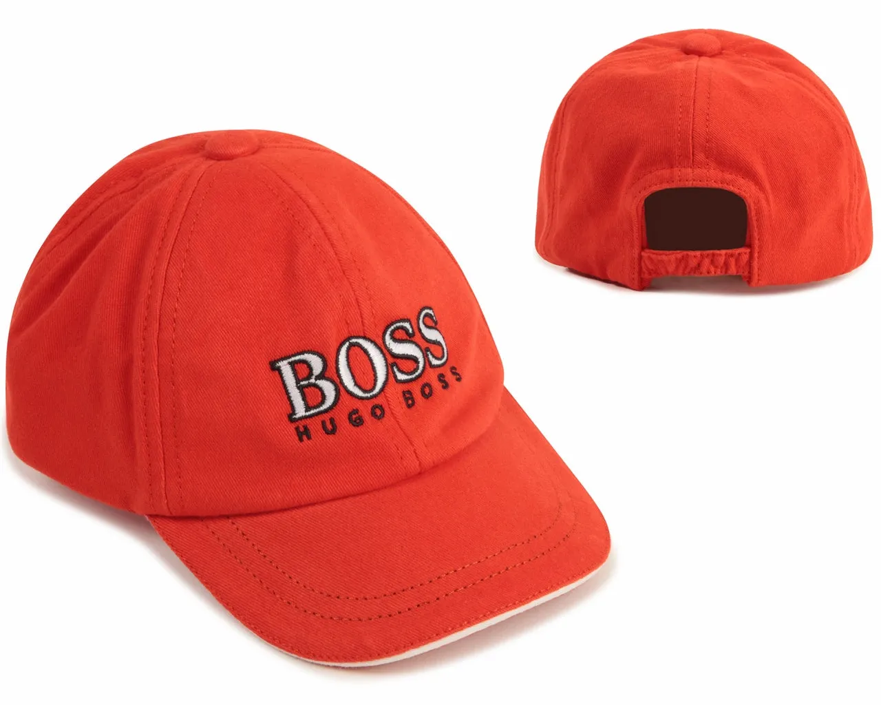 Hugo Boss Baby's J01105 41C Cotton Cap Red