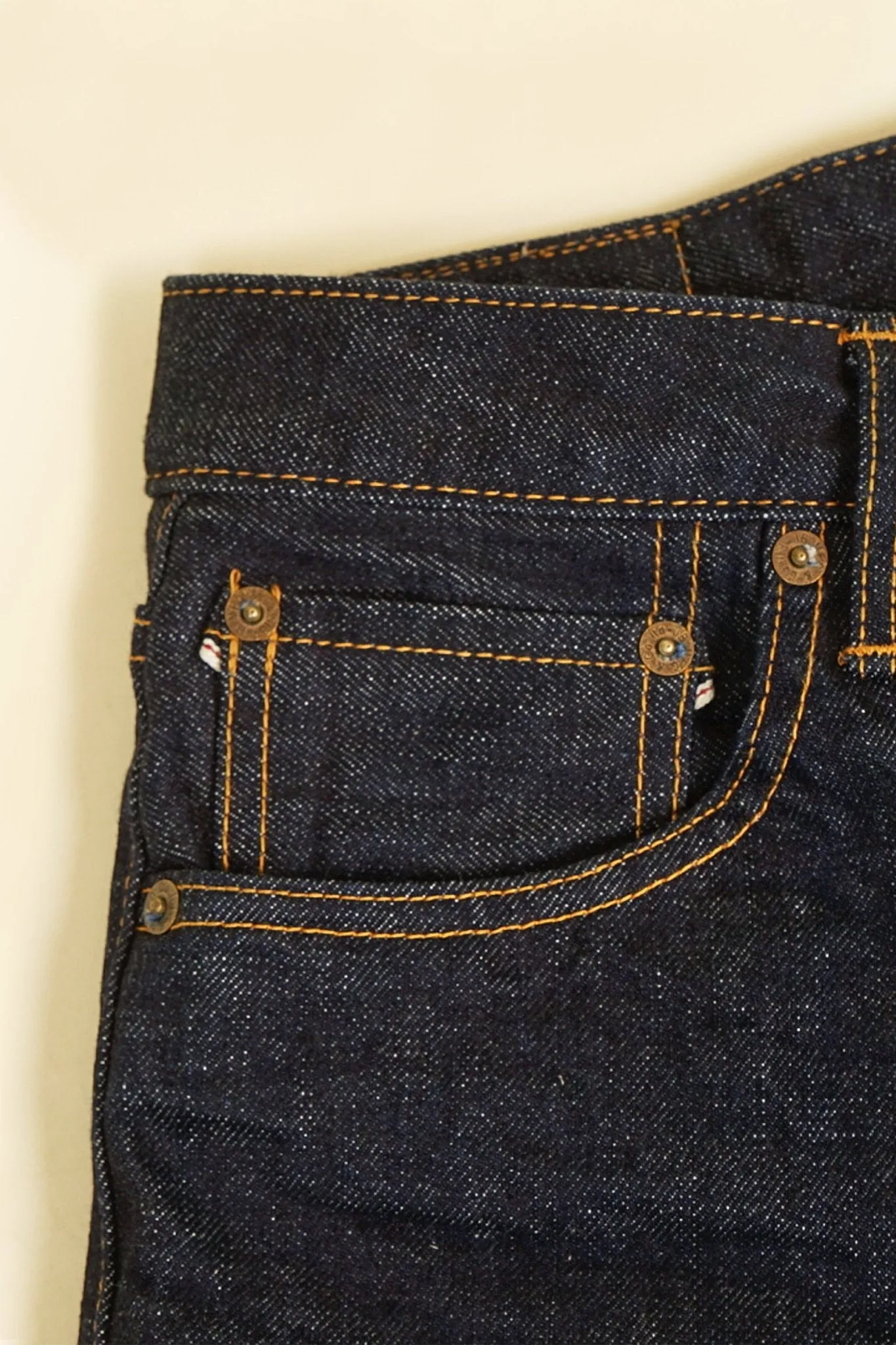 Japan Blue J401 Classic Straight Selvedge Denim - 14.8oz