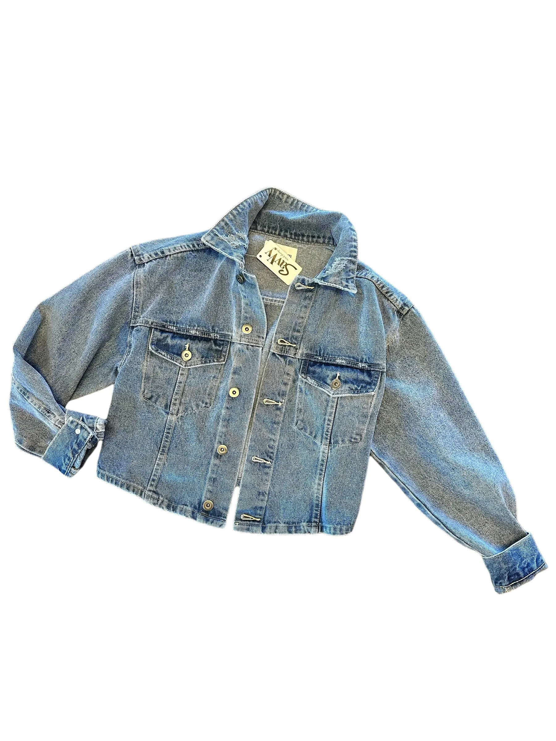 Kaela Jacket in denim by Heartloom