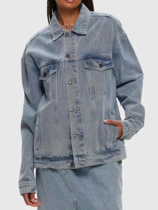 KUWALLA Oversized Denim Jacket