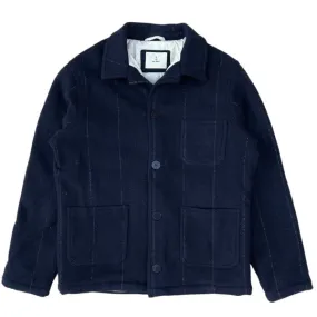 LA PAZ Navy Striped Classic Worker Jackets - Baptista Edition