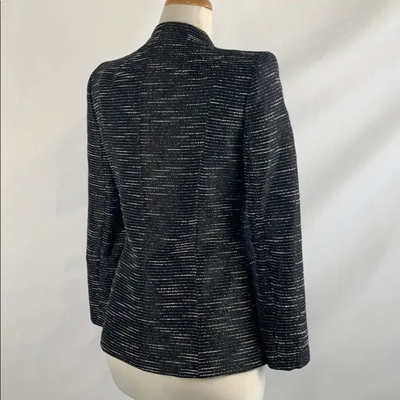 Lafayette 148 Gold Black Tweed Jacket