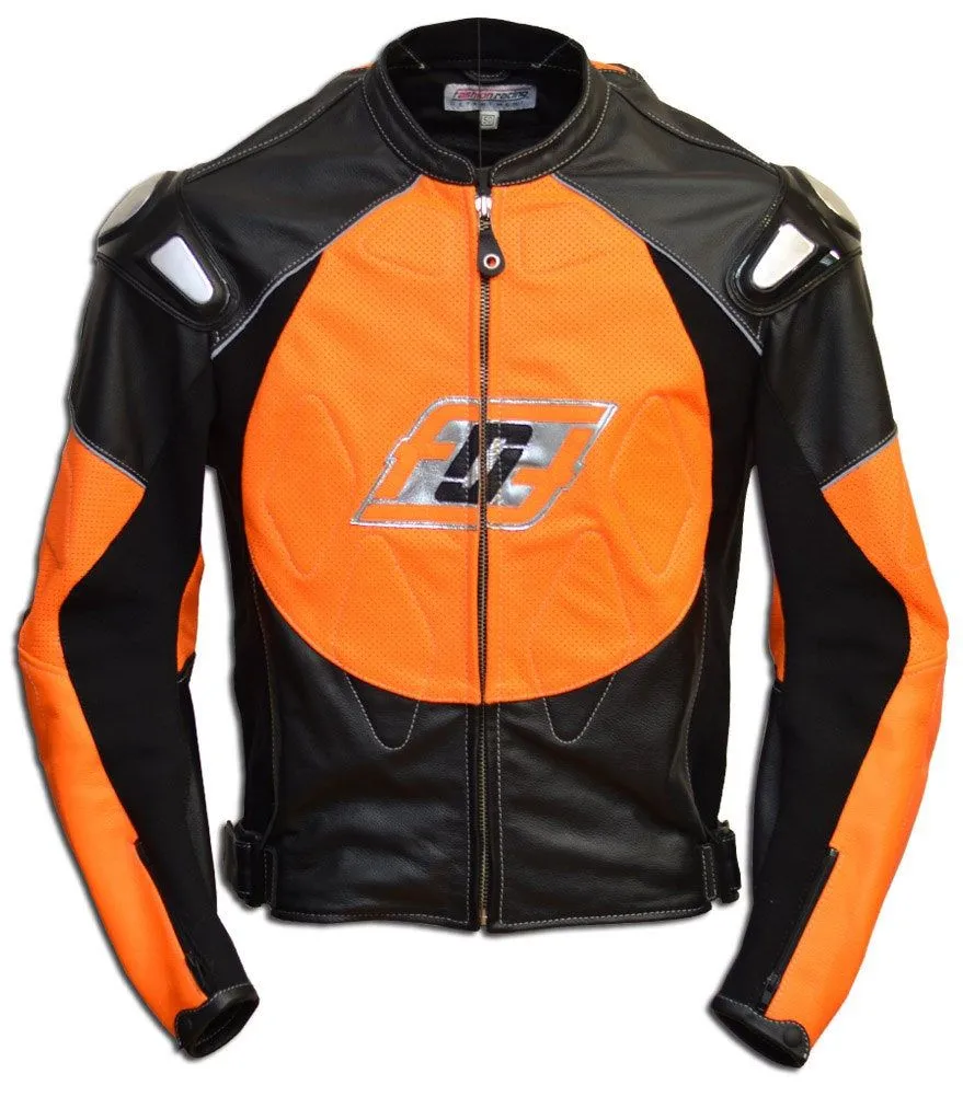 leather jacket, leather motorbike jacket, leather motorcycle jacket made to measure Fashion Racing Inactive