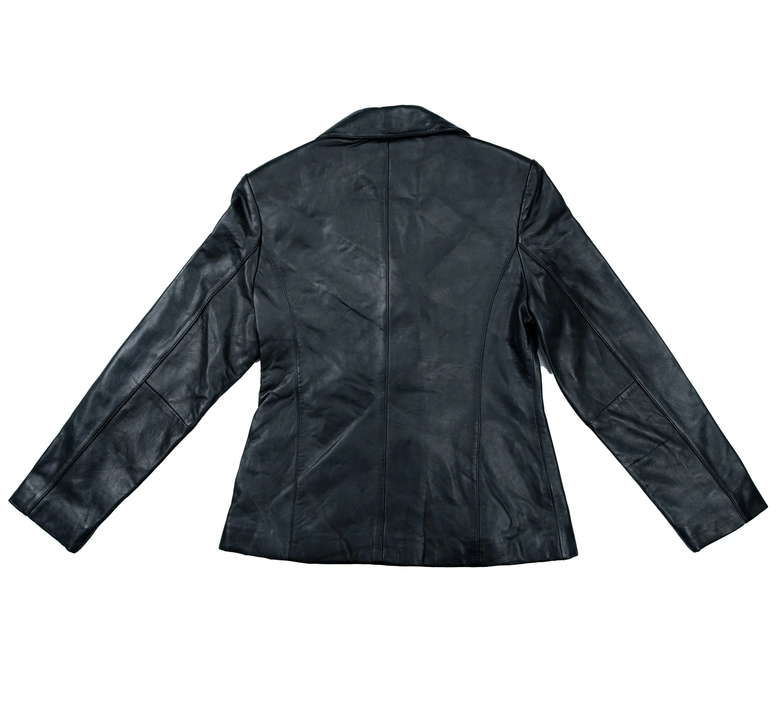 Lucky Leather 6090 Ladies Black Lambskin Jacket