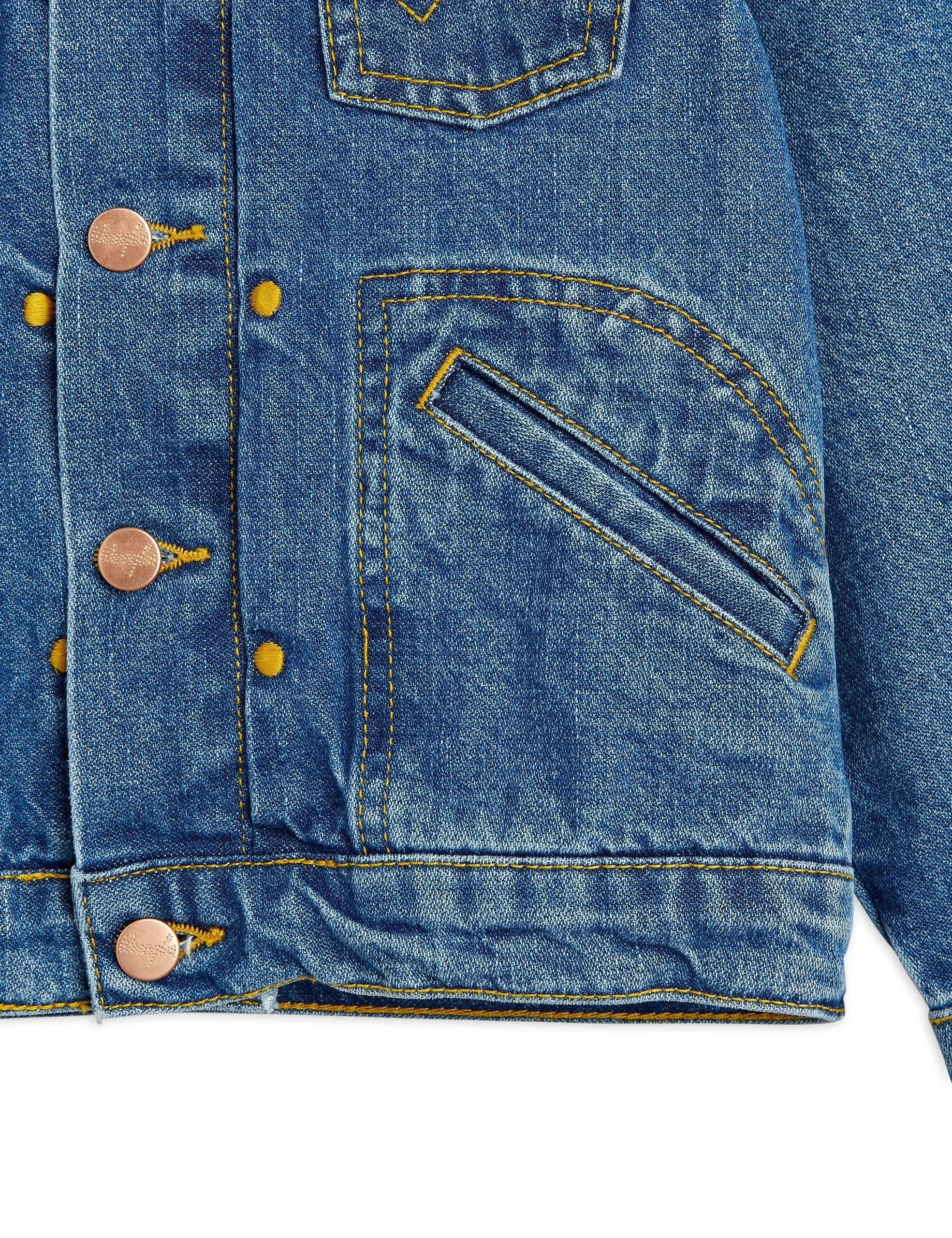 Mini Rodini X Wrangler | Peace dove Denim Jacket