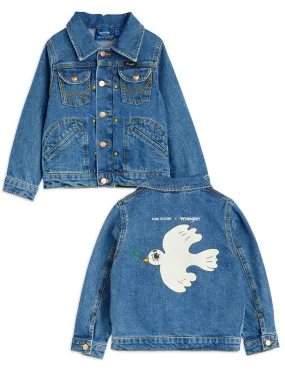 Mini Rodini X Wrangler | Peace dove Denim Jacket