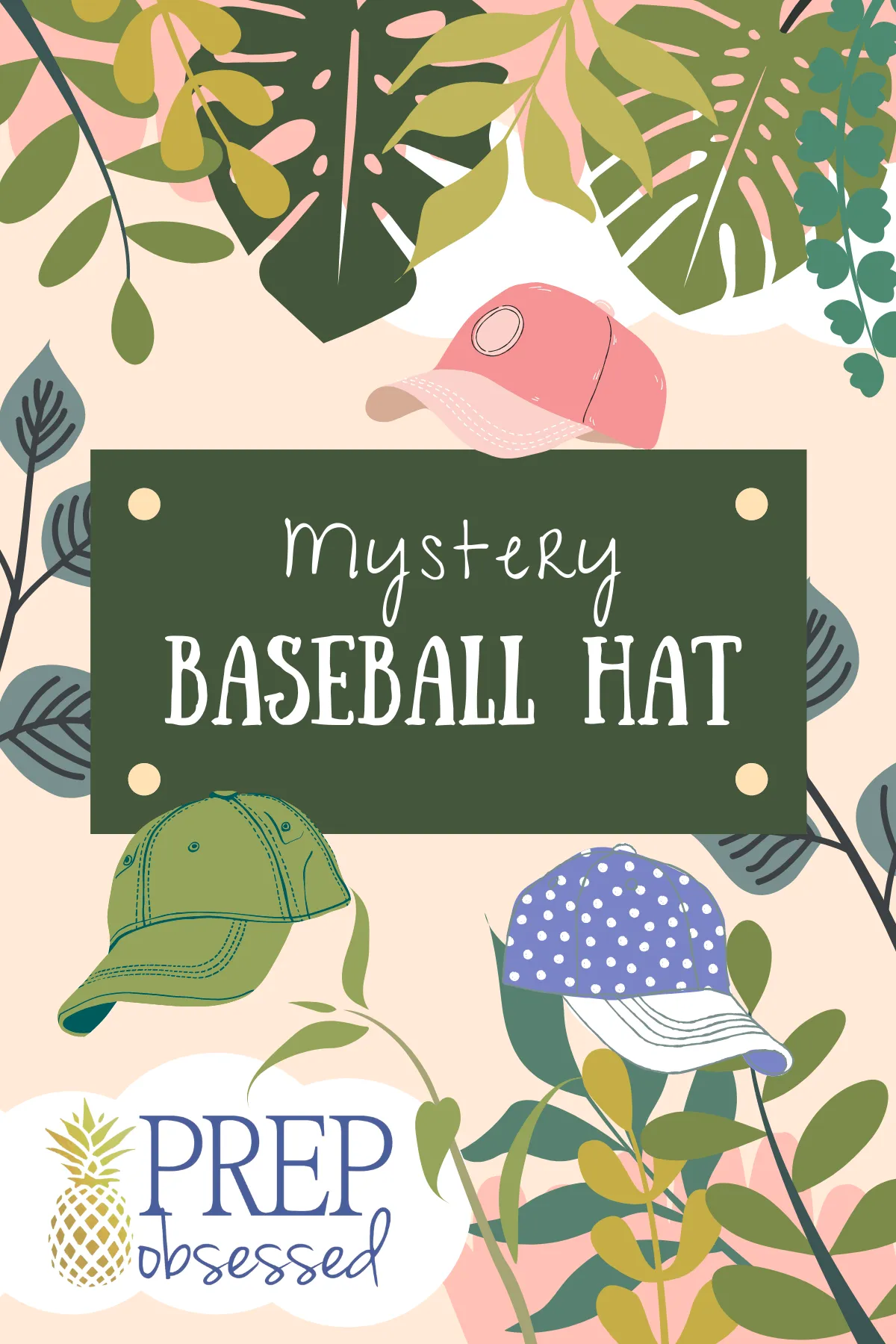 Mystery Baseball Hat by Prep Obsessed