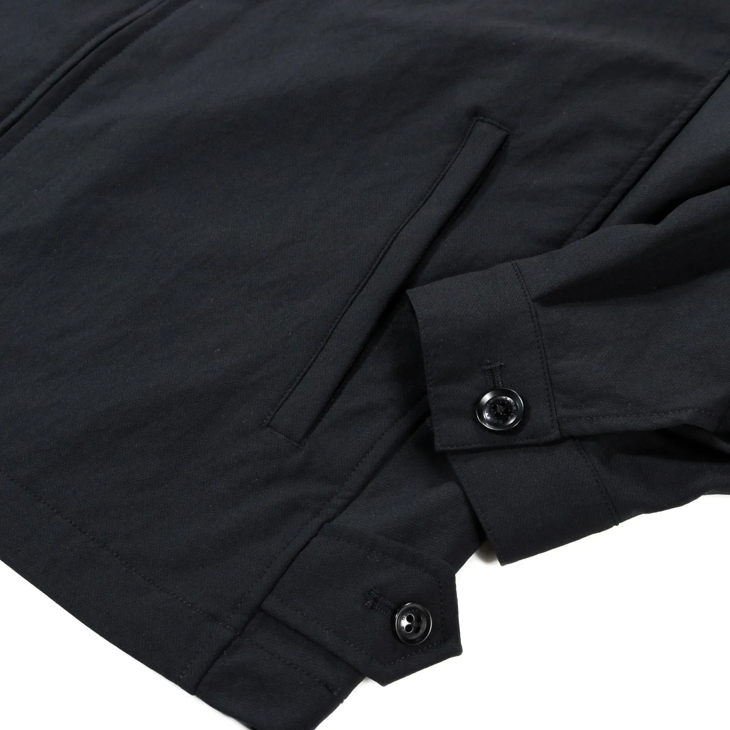 NANAMICA ALPHADRY CREW JACKET BLACK