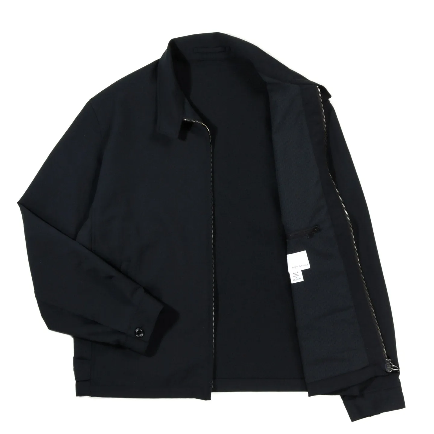 NANAMICA ALPHADRY CREW JACKET BLACK