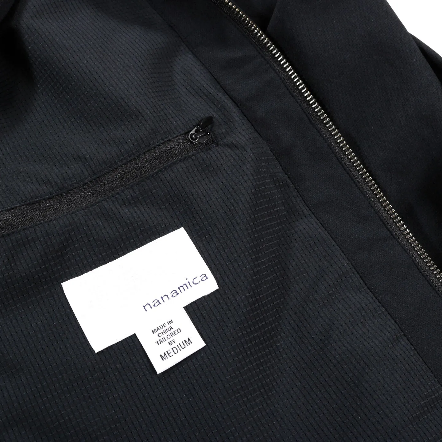 NANAMICA ALPHADRY CREW JACKET BLACK