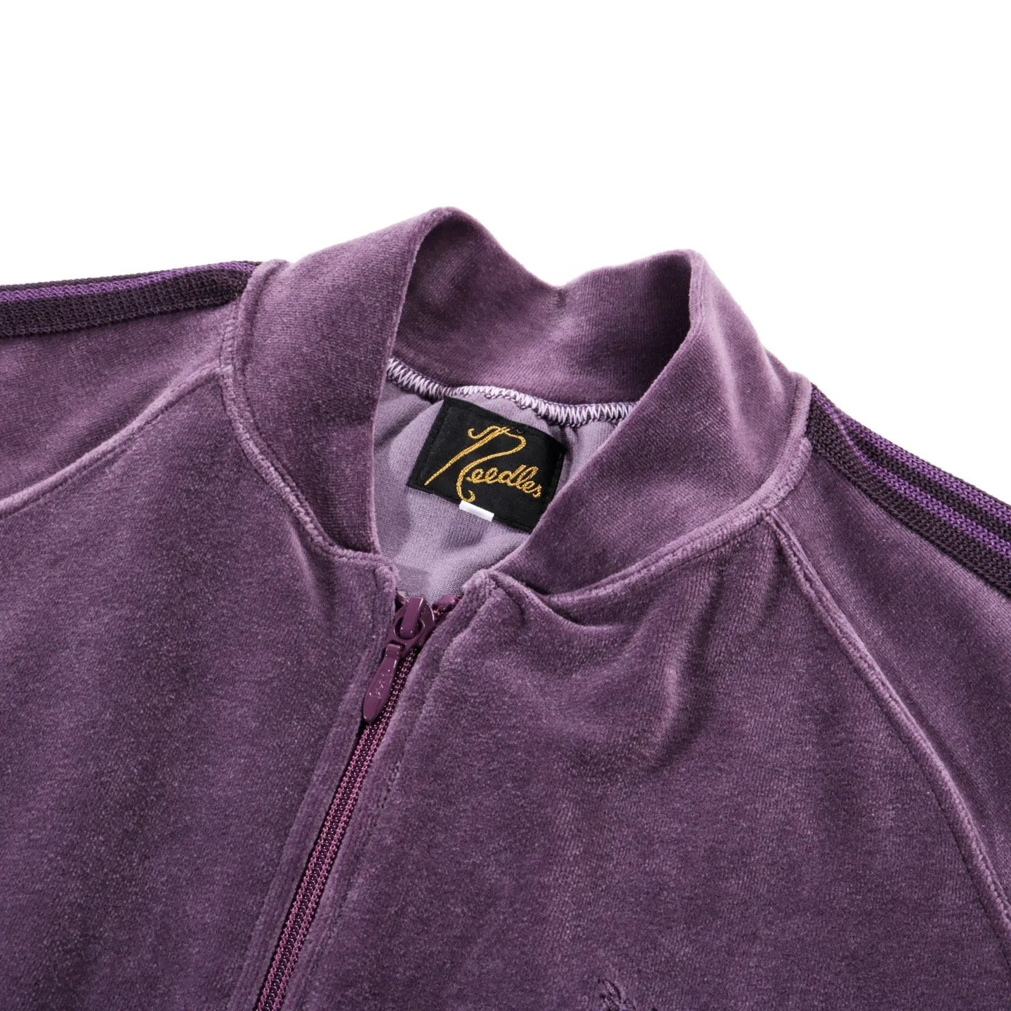 NEEDLES R.C. TRACK JACKET VELOUR PURPLE