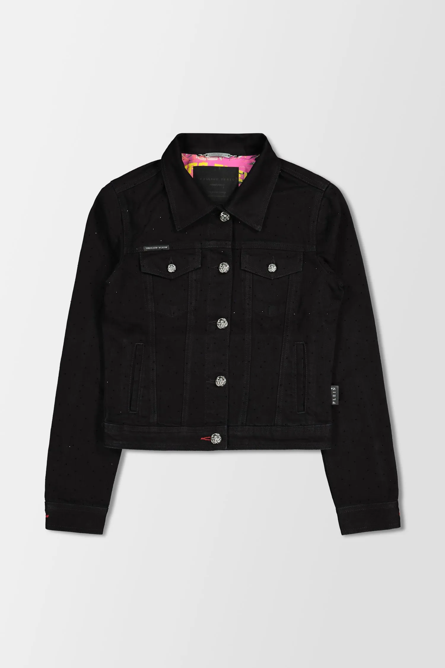 Philipp Plein Black Denim Jacket