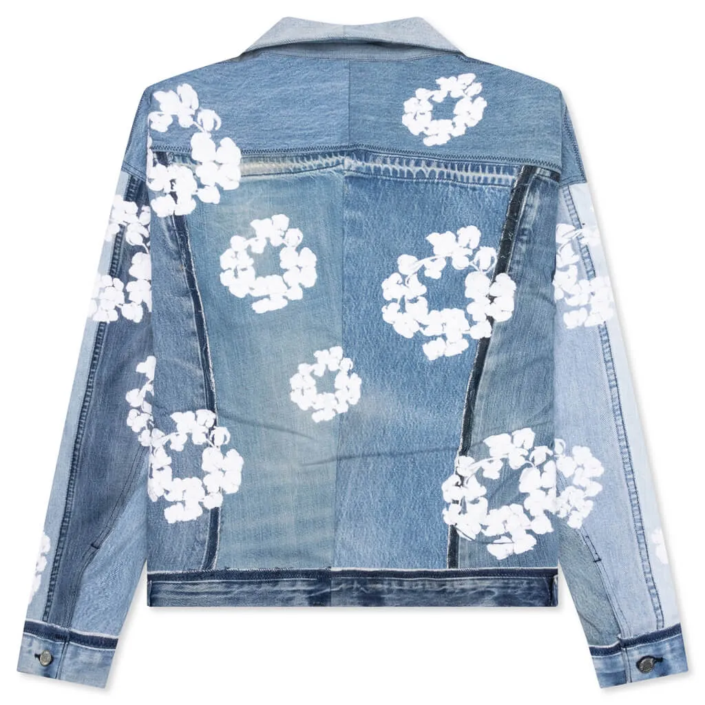 Readymade x Denim Tears CTN Wreath Track Jacket - Blue