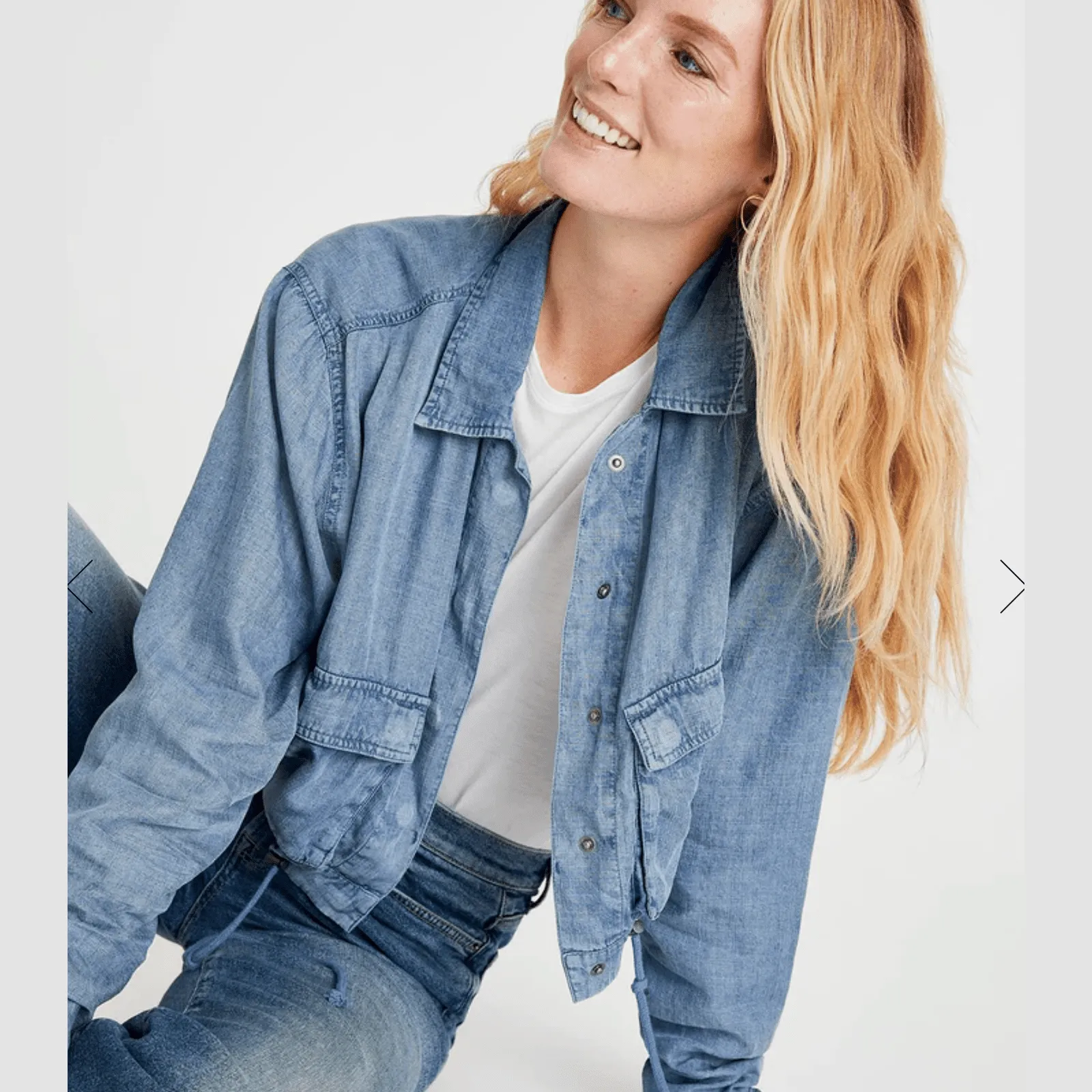 Splendid Breck Chambray Denim Jacket