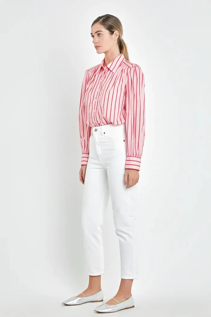 Stripe Button Down