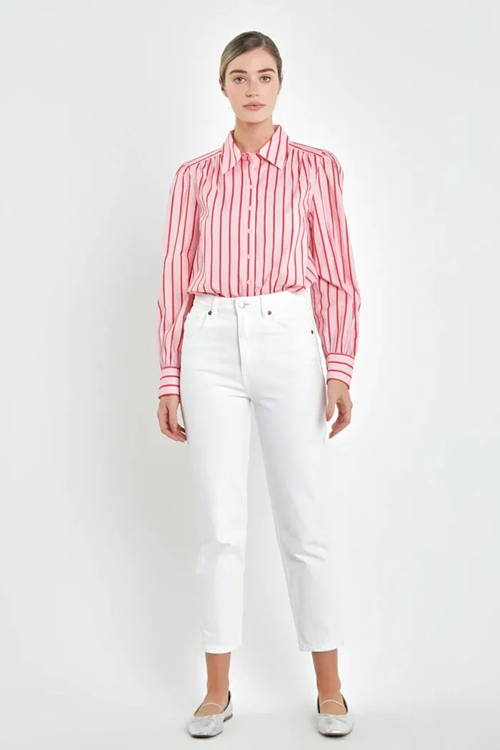 Stripe Button Down