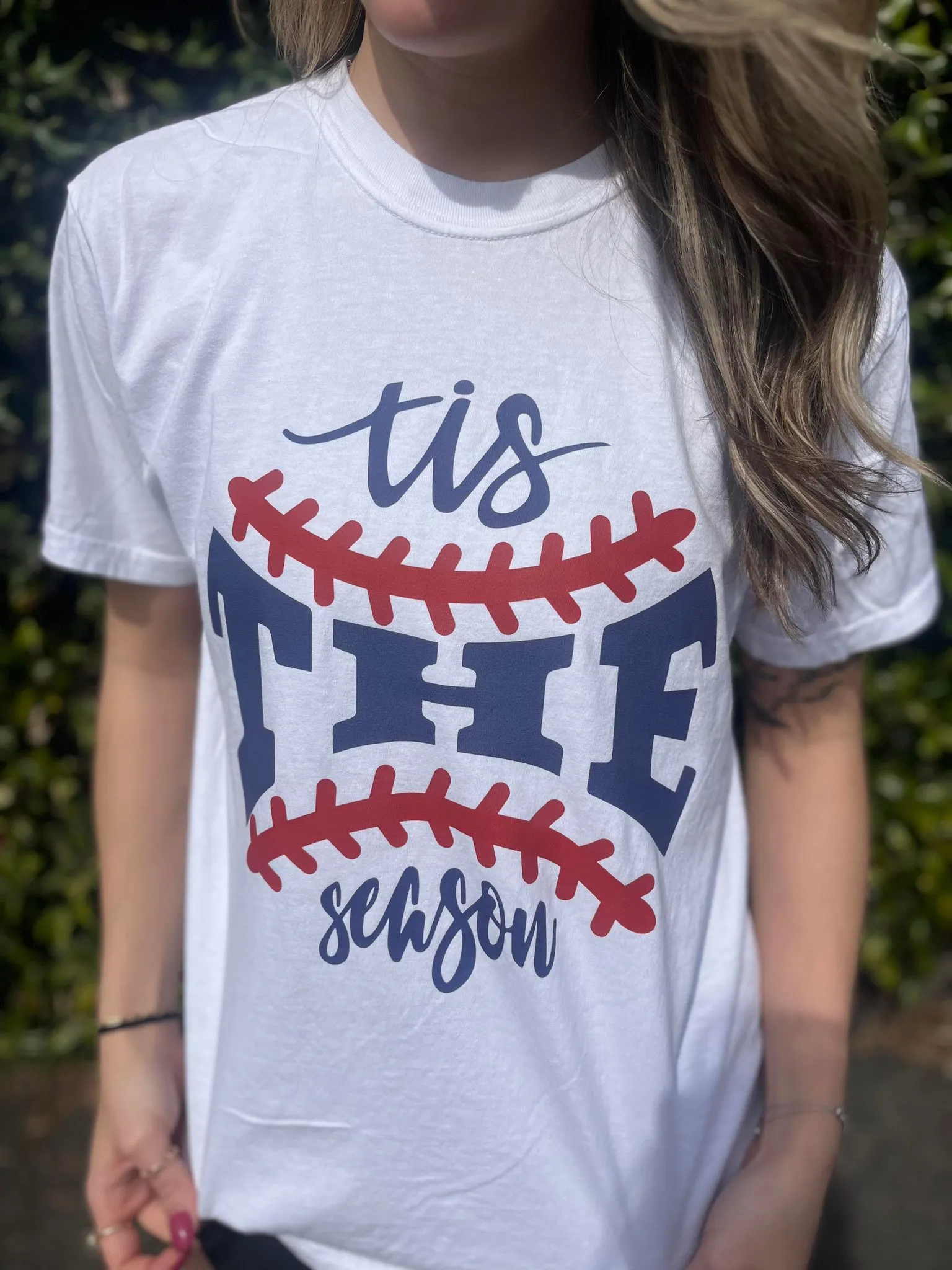 Tis the Season Baseball Tee