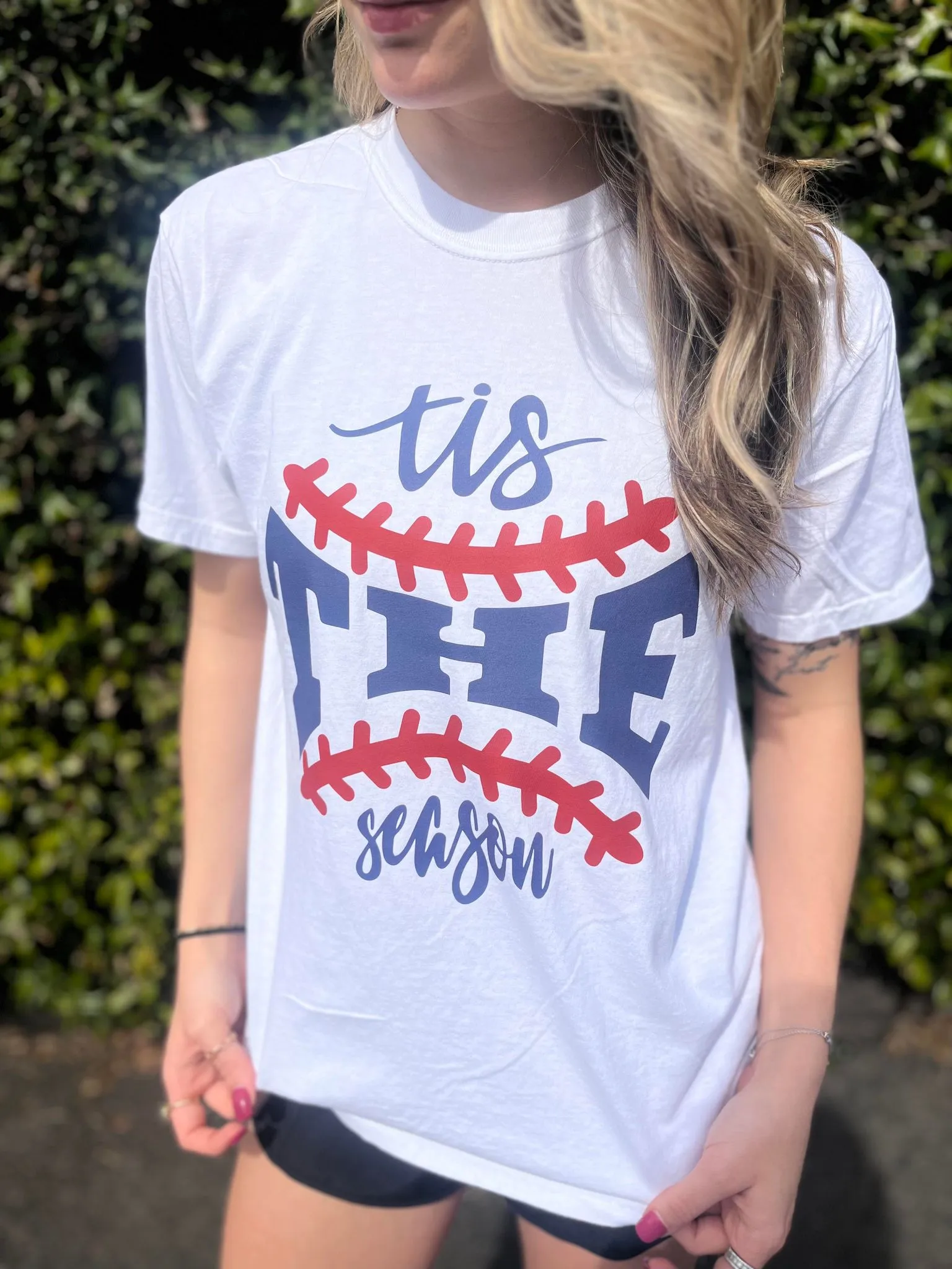 Tis the Season Baseball Tee