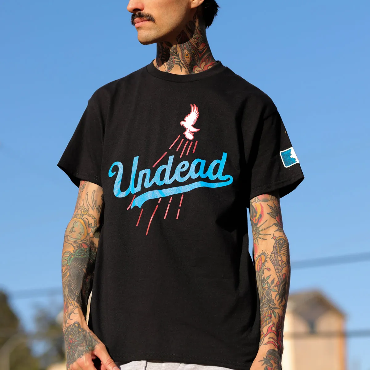 Undead Baseball Tee (Black)