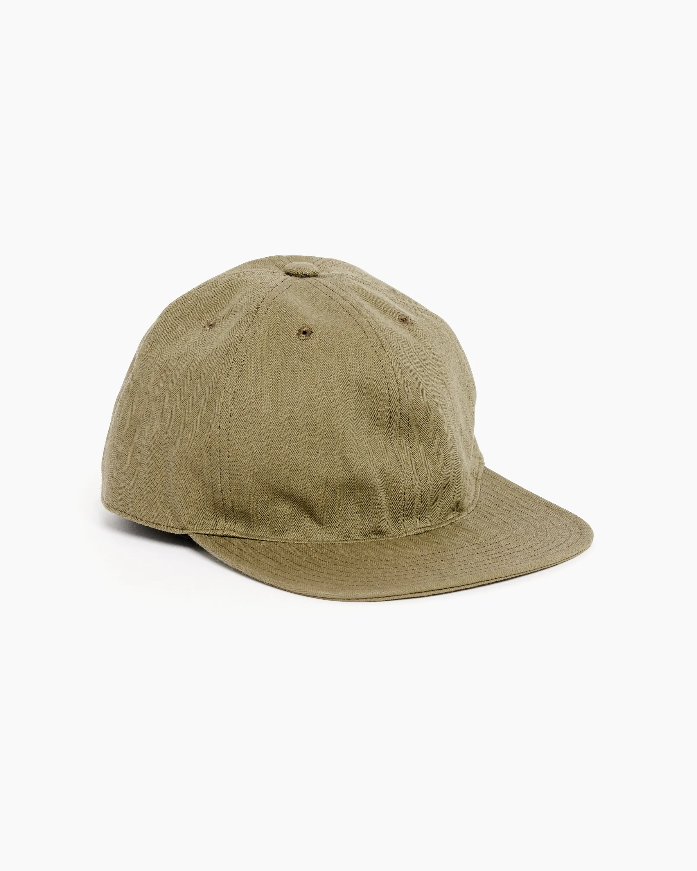 Velcro Back Cap in Herringbone