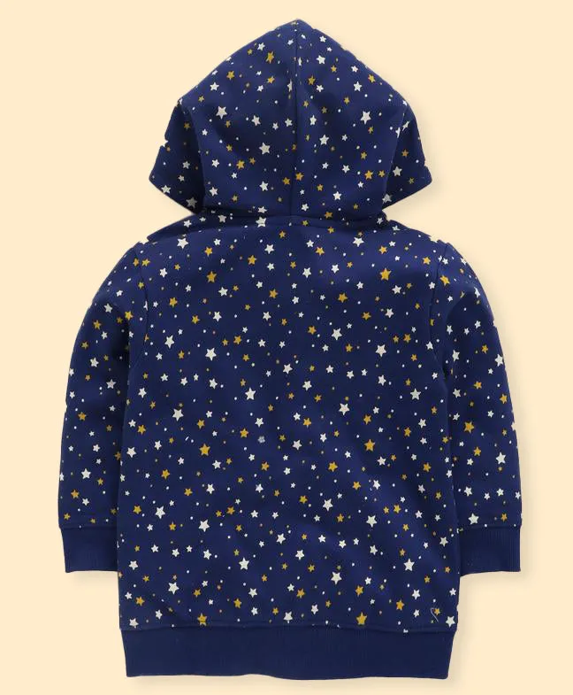 Ventra Girls Star zipper Hood