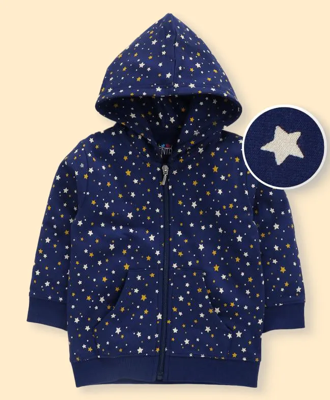 Ventra Girls Star zipper Hood