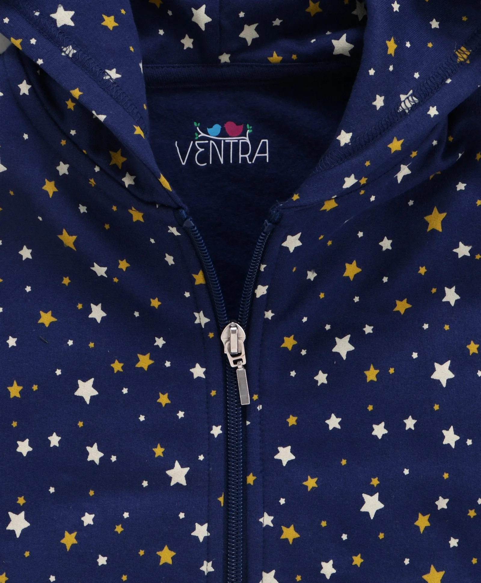 Ventra Girls Star zipper Hood