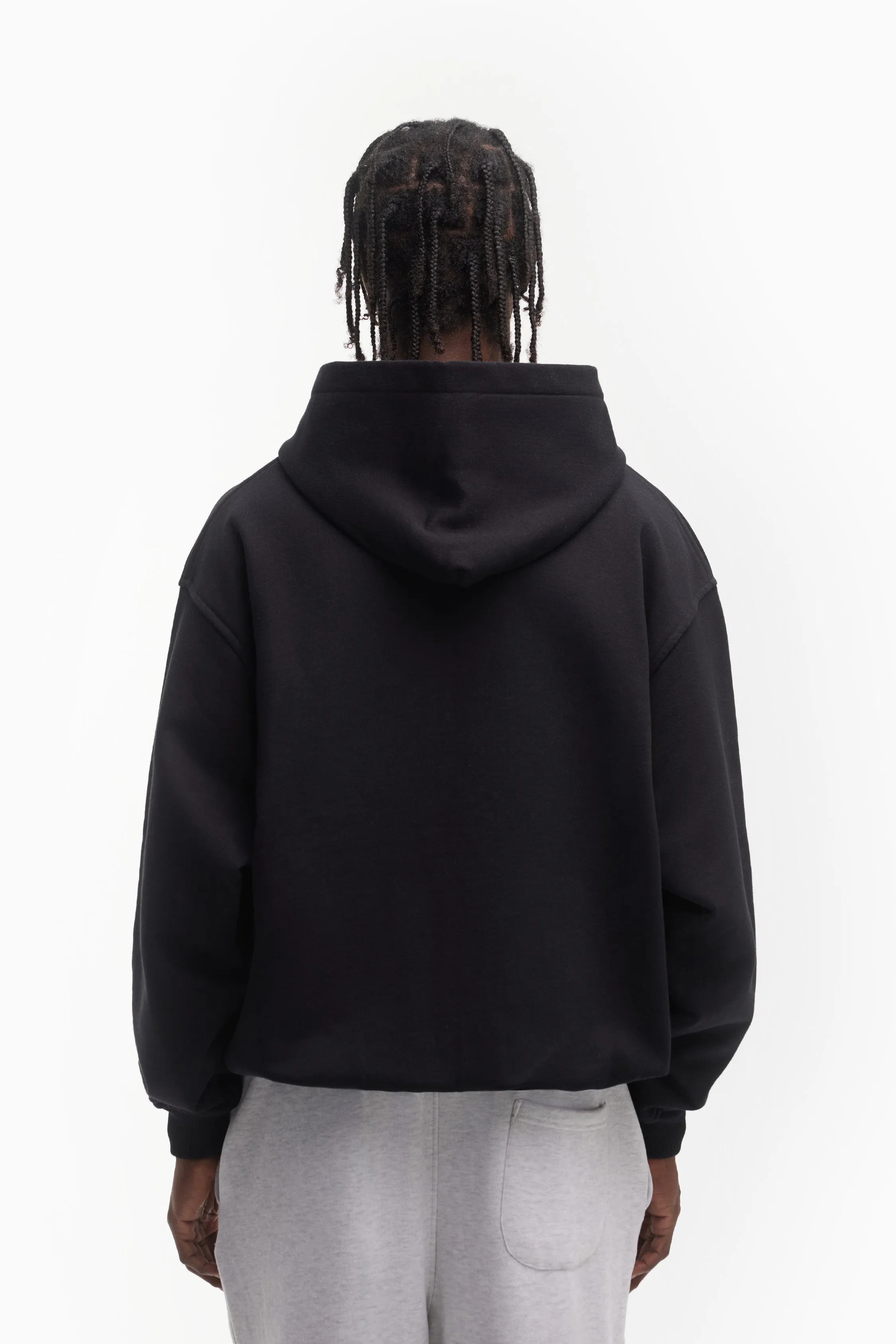 WW BLACK FRONTZIP